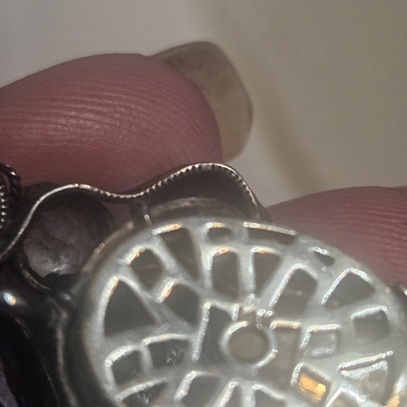 ORIGINAL DOUBLE STRAND NECKLACE ADVENTURINE 14K YELLOW &WHT GOLD.JEWELED CLASP. - Picture 6 of 11